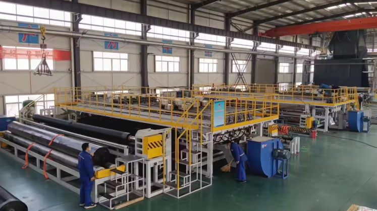Shandong Yibo Yangguang Engineering Materials Co., Ltd. manufacturer production line