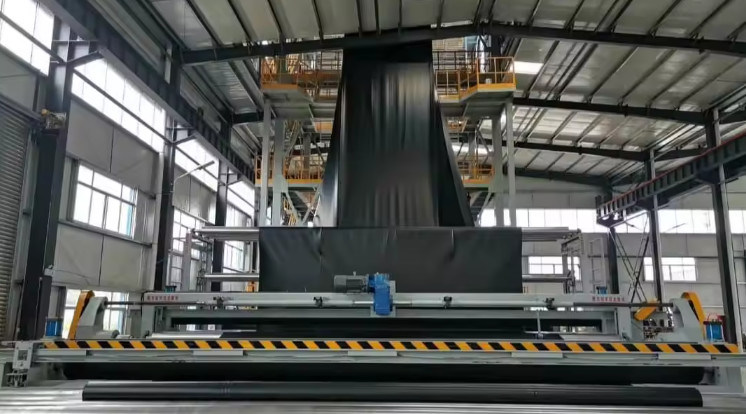 Shandong Yibo Yangguang Engineering Materials Co., Ltd. manufacturer production line